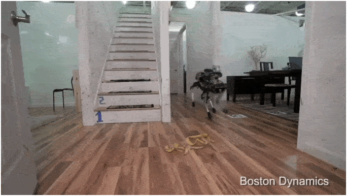 Danze robot Spotmini Boston Dynamics