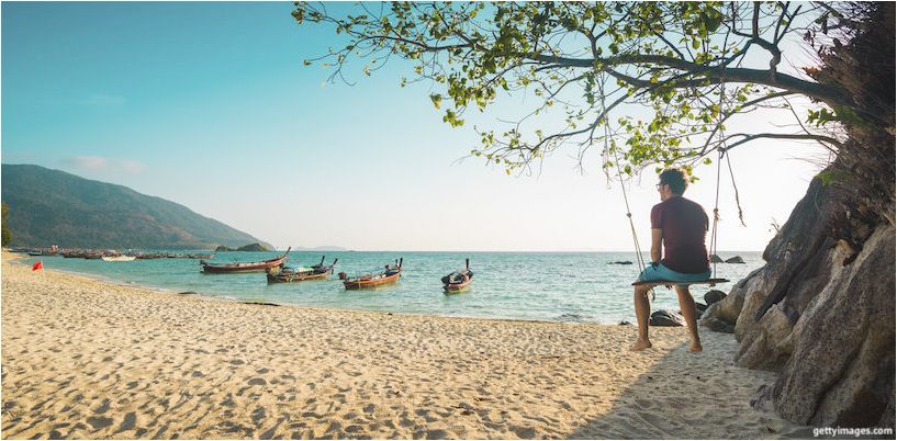 spiaggia della thailandia