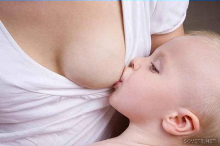 Bambino di 1,5 anni con seno
