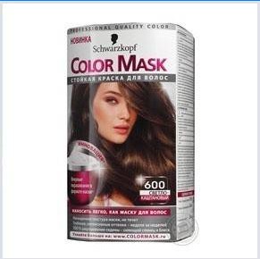Maschera colorata per tinture per capelli, 600
