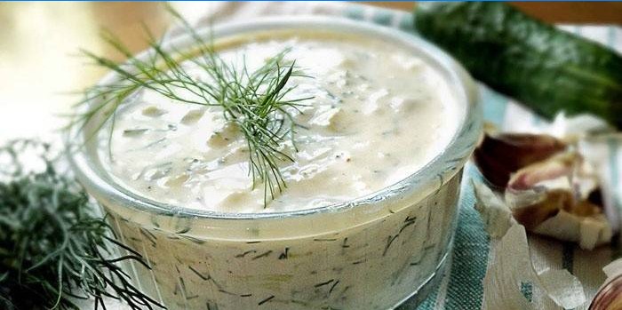 Salsa greca Tzatziki