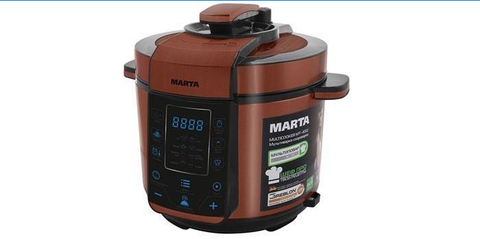 Pentola a pressione multicucina Marta MT-4312