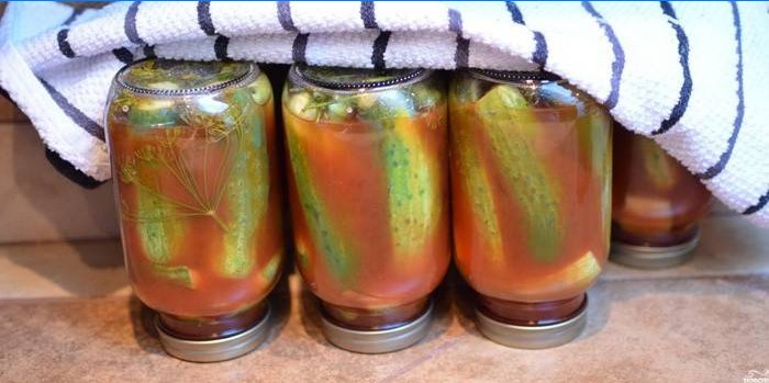 Cetrioli in Chili Ketchup