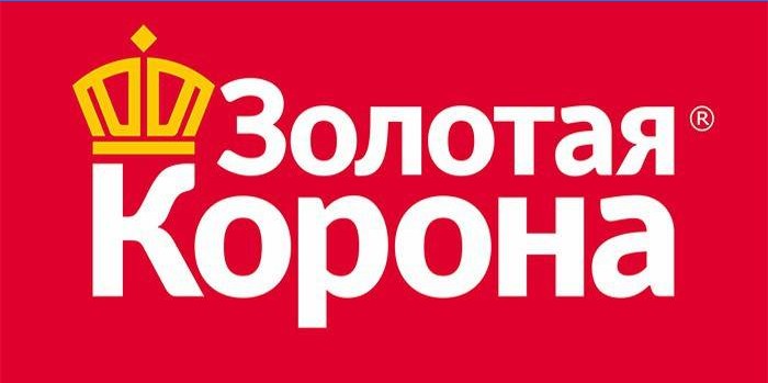 Logo del sistema di trasferimento di denaro Zolotaya Korona