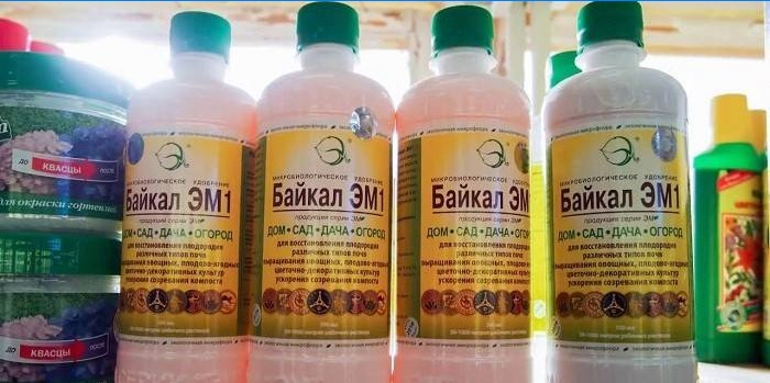 Biofertilizzante Baikal EM-1 in bottiglia