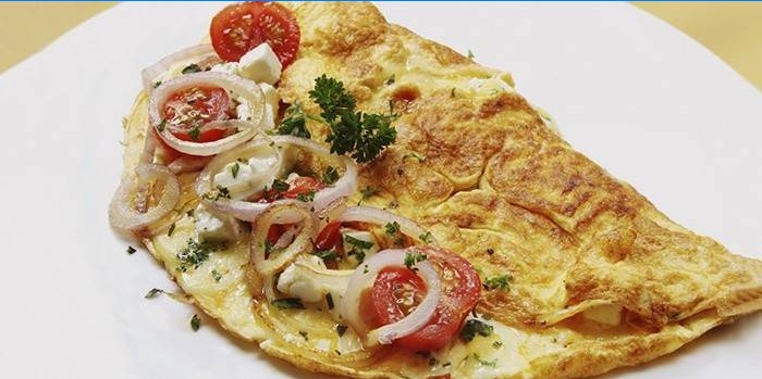 Frittata dimagrante al pomodoro