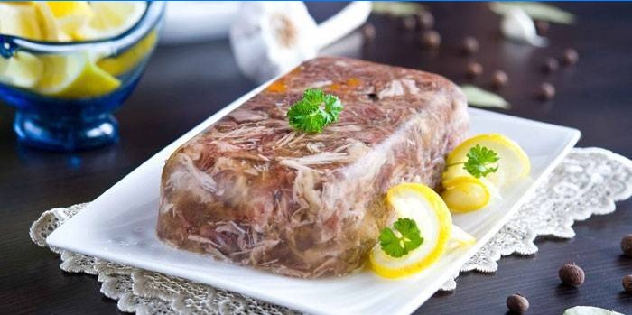 Gelatina di carne in gelatina