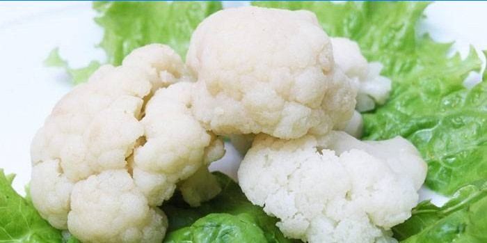 Infiorescenze Di Cavolfiore Bollito