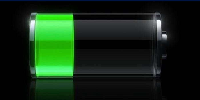 Icona di ricarica della batteria del telefono