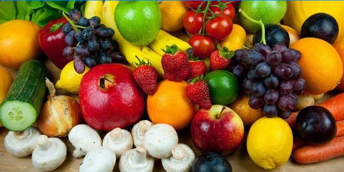 Frutta, verdura e funghi