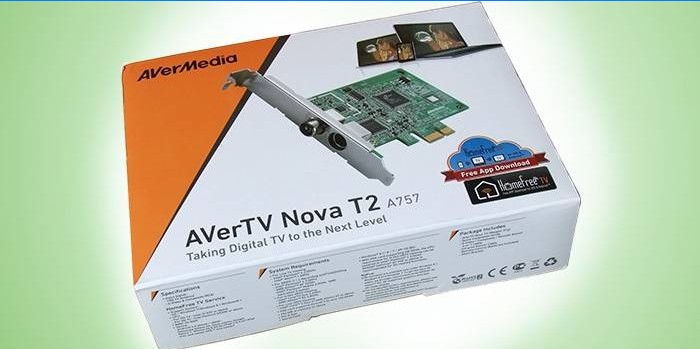 Sintonizzatore per computer AVerMedia Technologies nel pacchetto