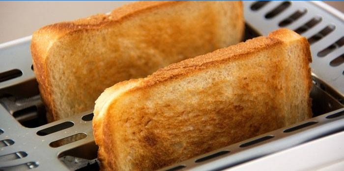 Toast in tostapane