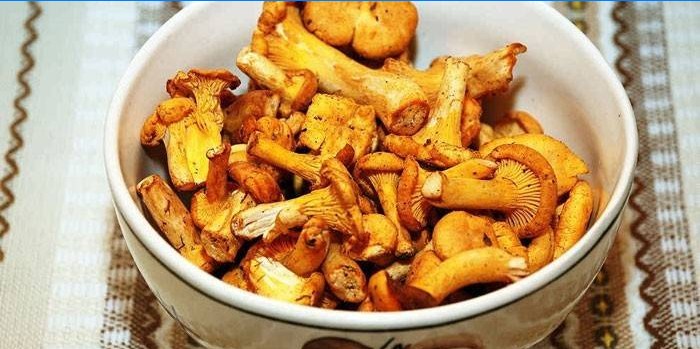 Galletti fritti: cucinare funghi