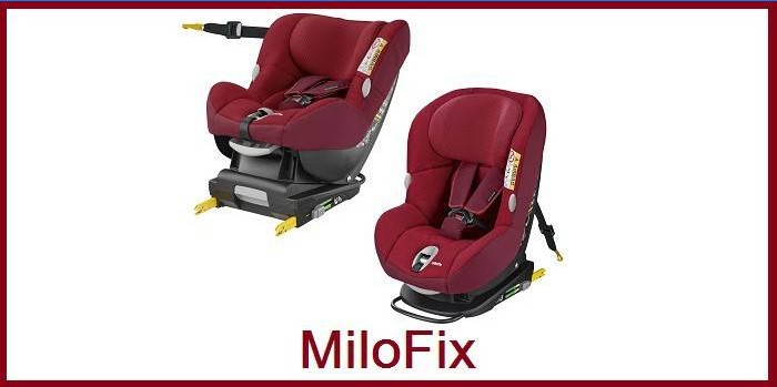 Seggiolino auto per bambini dalla nascita MiloFix