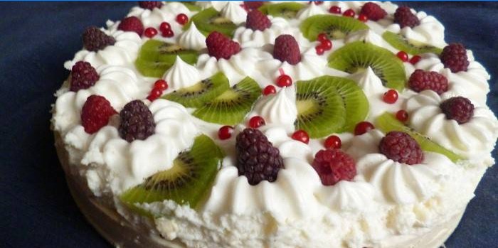 Torta Di Frutta Ricotta