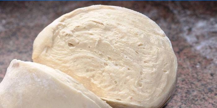 Pasta pronta su kefir senza lievito