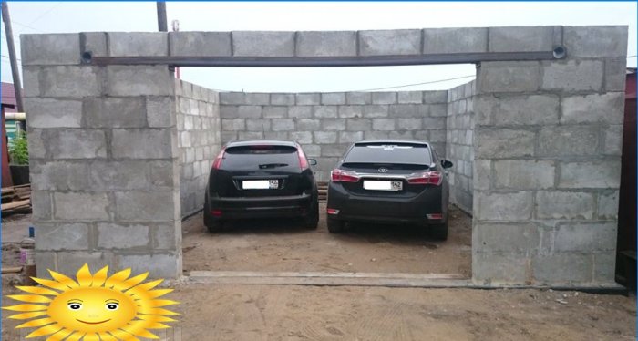 Calcolo della dimensione ottimale del garage