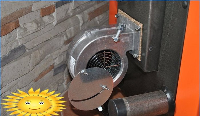 Ventilatore di pressurizzazione della caldaia