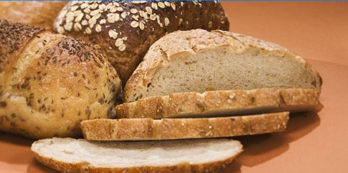 Diversi tipi di pane integrale