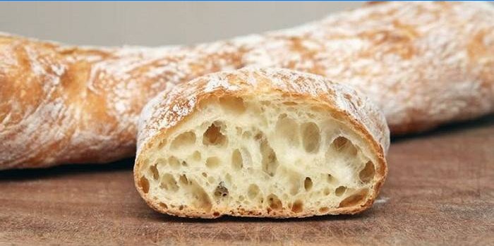 Ciabatta fatta in casa