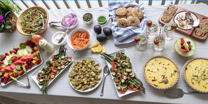 Tavolo da brunch