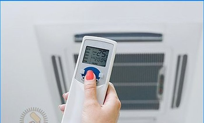 Condizionatore d'aria sospeso per controsoffitto