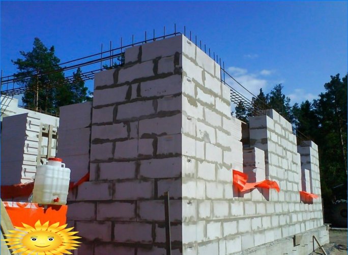 Crepe nel muro di cemento cellulare: cause e metodi di lotta