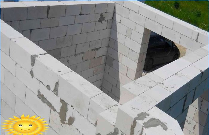 Crepe nel muro di cemento cellulare: cause e metodi di lotta