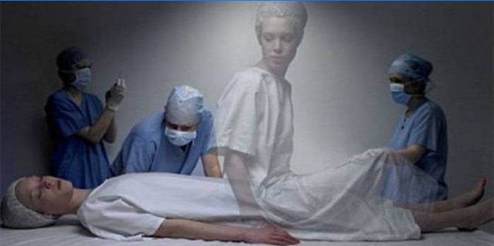 Separazione dell'anima dal corpo e dai dottori