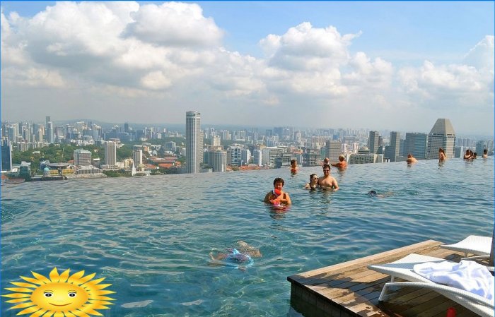 Infinity pool: caratteristiche ed esempi di foto