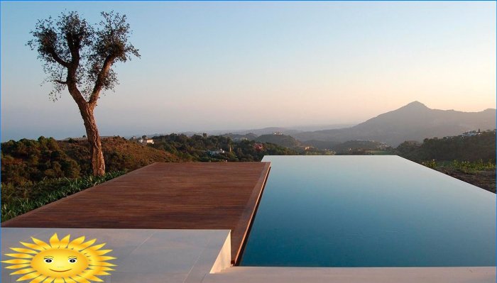 Infinity pool: caratteristiche ed esempi di foto