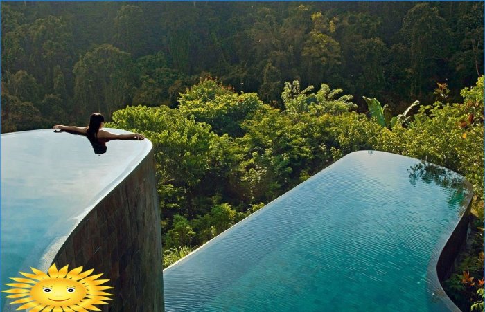 Infinity pool: caratteristiche ed esempi di foto