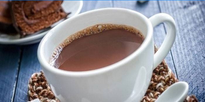 Cacao in una tazza