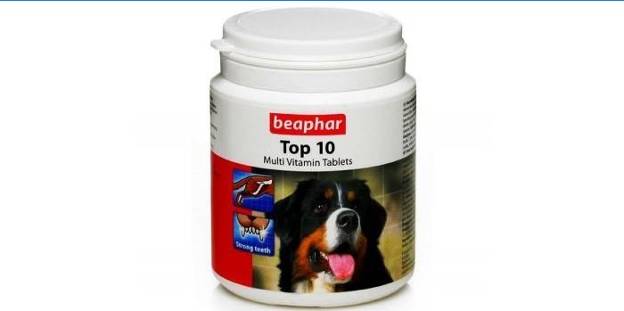 Beaphar TOP 10 compresse multi-vitaminiche