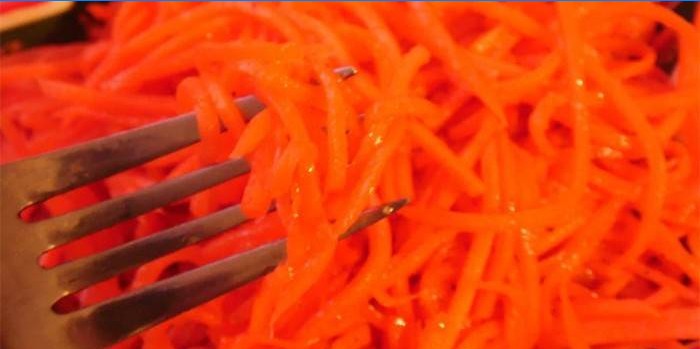 Carota coreana senza spezie