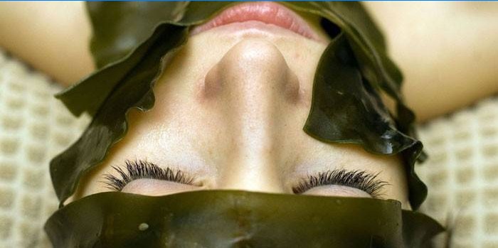 Maschera alghe alghe