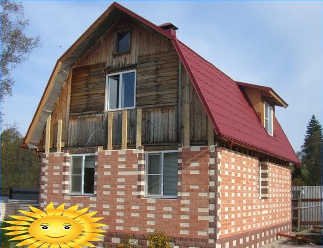 Decorare una casa in legno con pannelli termici
