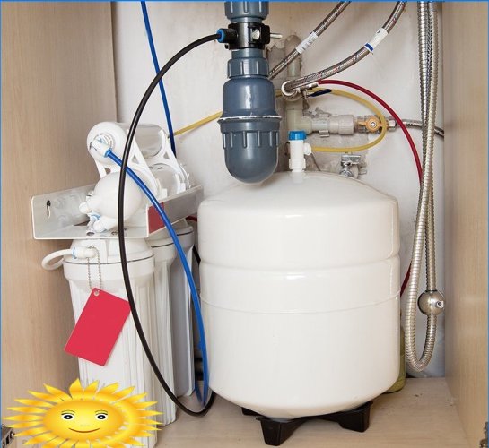 Filtro per filtro acqua per alloggiamento acqua - Foto Stock Filtro per filtro acqua per alloggiamento acqua