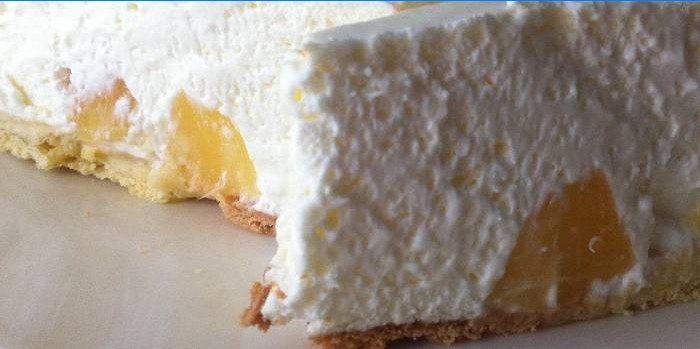 Torta di ricotta con panna acida