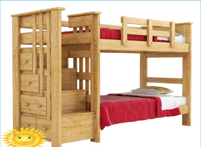 Una buona soluzione per un asilo nido: un letto a castello