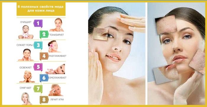 I benefici del miele per la pelle del viso