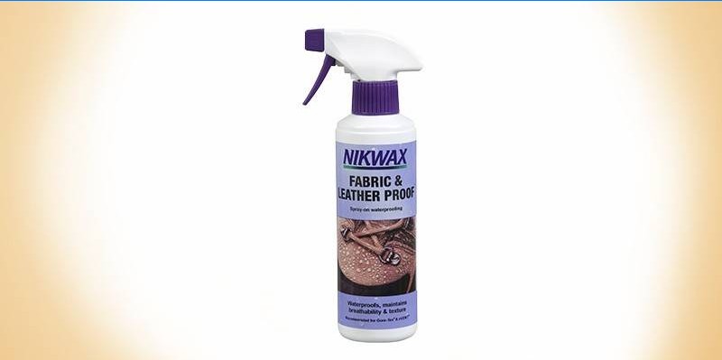 Spray Nikwax in tessuto e pelle