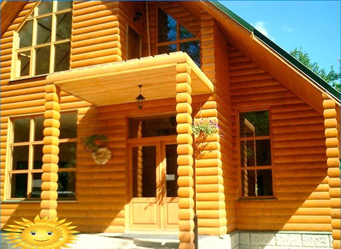 Block house: caratteristiche di legname, applicazione, pro e contro