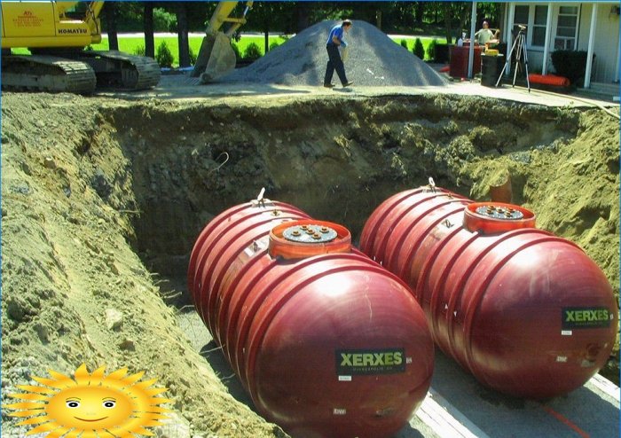 Installazione di serbatoi sotterranei per gasolio