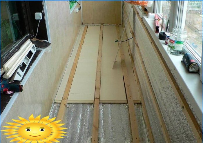 Come isolare un balcone con le tue mani: istruzioni passo dopo passo