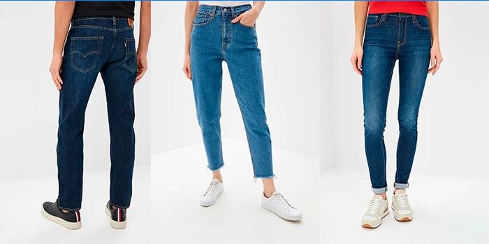I jeans di Levi