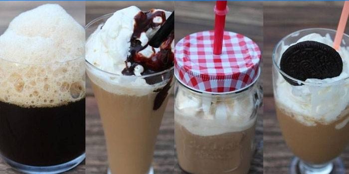 Opzioni di caffè freddo