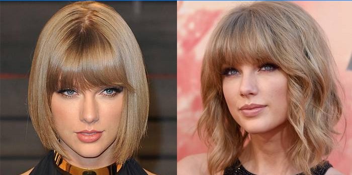 Taylor Swift opzioni di taglio di capelli