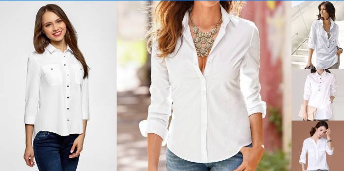 camicia bianca