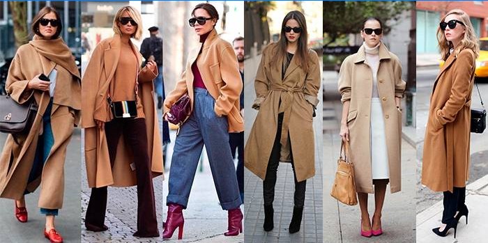 Cappotto cammello